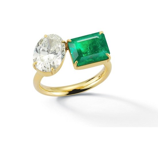 Oval-and-Emerald